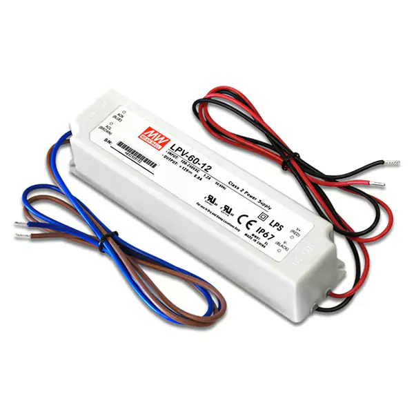 LinkCom LED Power Supply 60 Watt 12 Volt