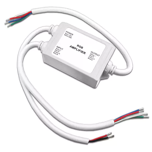 rgb led signal repeater / amplifier waterproof 12v