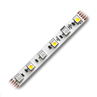 Ribbon Star RGB + White LED Strip Light - 60 LEDs per Meter - UL 12VDC - IP20, IP67