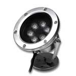 Underwater RGBW LED Light Fixture - 48W, 24VDC