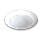 6" Round Dimmable LED Downlight, Warm White 3000K 15W 120V