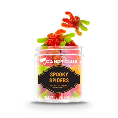 SOS!  Spooky Spiders Candy