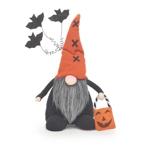 Halloween Gnome with Bats