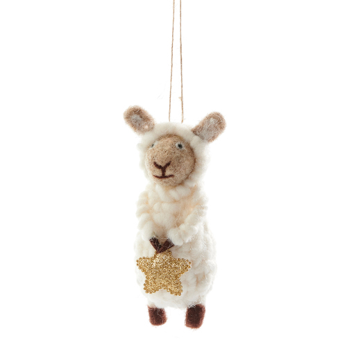 SOS!  Sweet Sheep Ornament