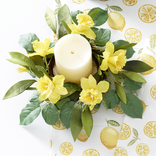 Daffodil Candle Ring