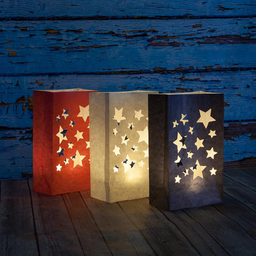 4th of July Luminary Bags