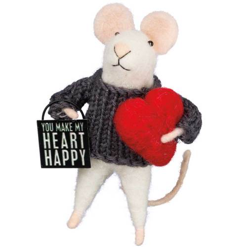 LTD QTY!  Heart Happy Mouse