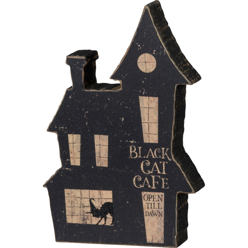 Black Cat Cafe Chunky Sitter