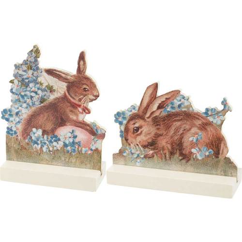 Easter Bunnies Stand Up Set