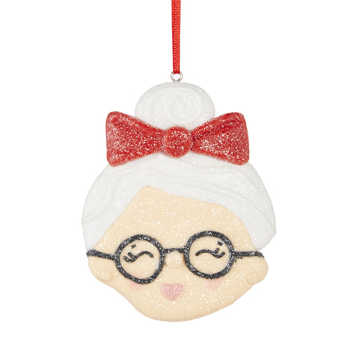 SOS!  Mrs. Claus Cookie Ornament
