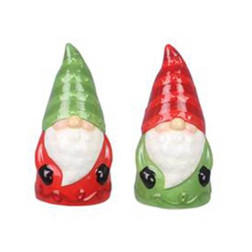 SALE!  Christmas Gnomes Salt & Pepper Set