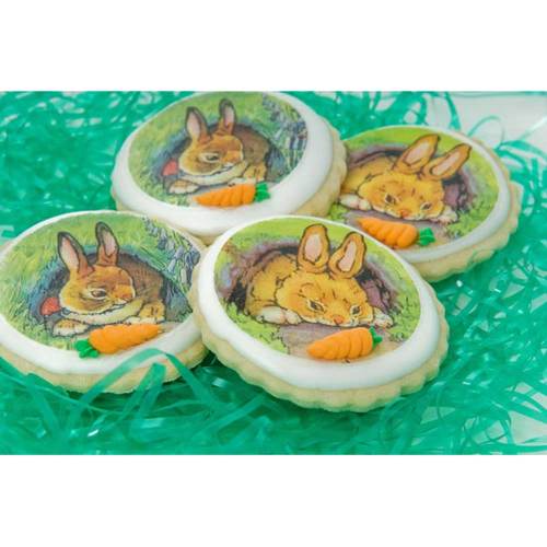 Easter Sweet Bunnies Wafer Paper