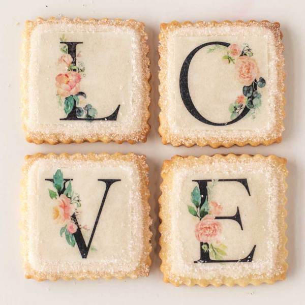 Love Letters Wafer Paper