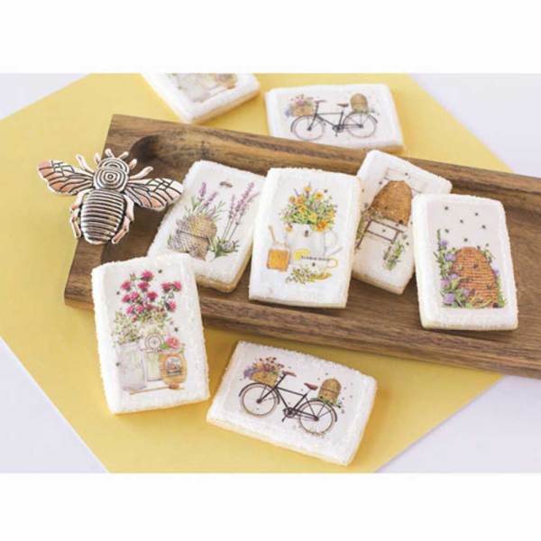 Bees & Blooms Edible Wafer Paper