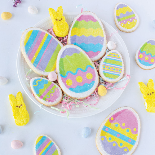 Painted Eggs Edible Wafer Paper