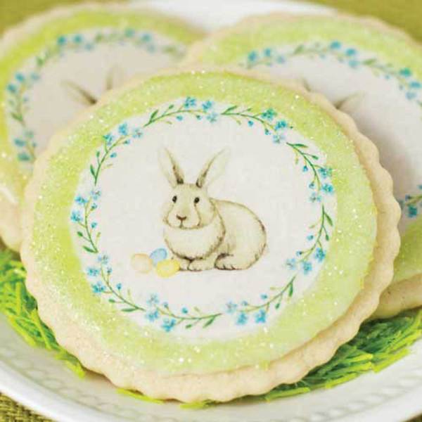 Easter Wreath Wafer Paper