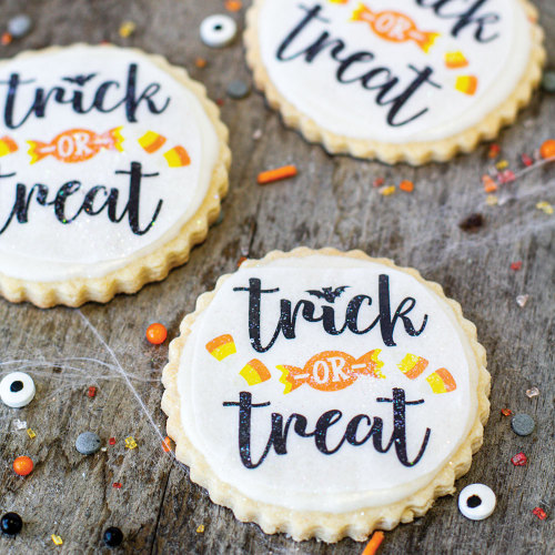 Trick or Treat Edible Wafer Paper