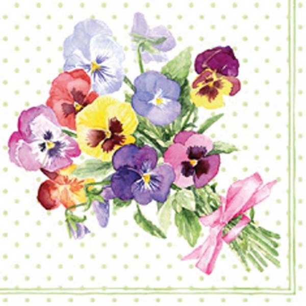 Bunch of Violets Lunch Napkin