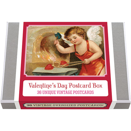 Valentine's Day Postcard Box