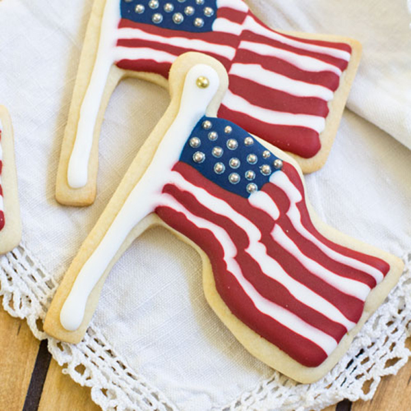 SALE!  American Flag Cookie Cutter