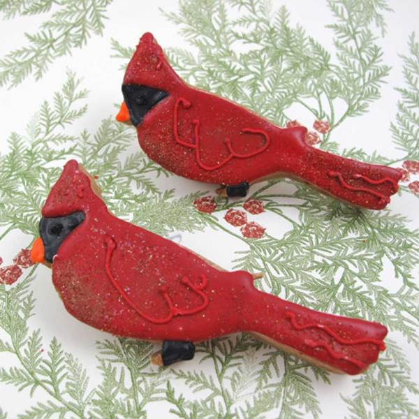 Red Cardinal Cookie Cutter