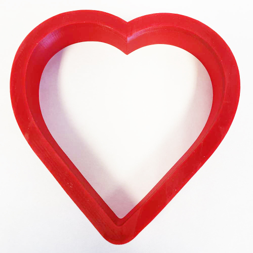 Tulip Heart Cutter 3D
