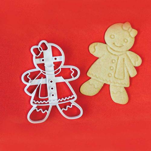Gingerbread Girl Impression Cookie Cutter