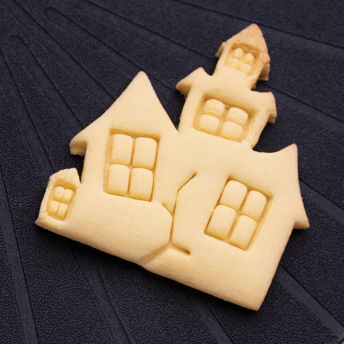 Haunted House Impression Cookie Cutter