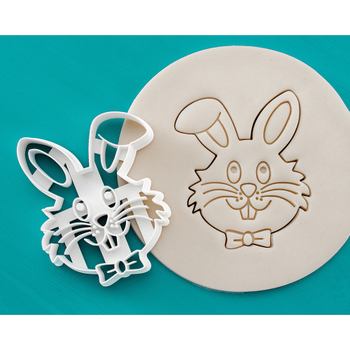 Mister Bunny Impression Cookie Cutter