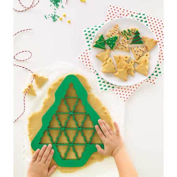 Christmas Tree Puzzle Cookie Cutter - Lekue
