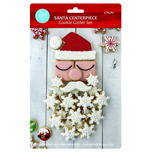 Santa Centerpiece Cookie Cutter Set