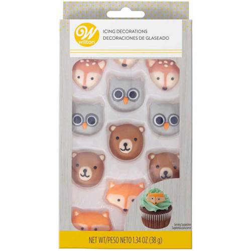 Woodland Friends Royal Icing Decorations
