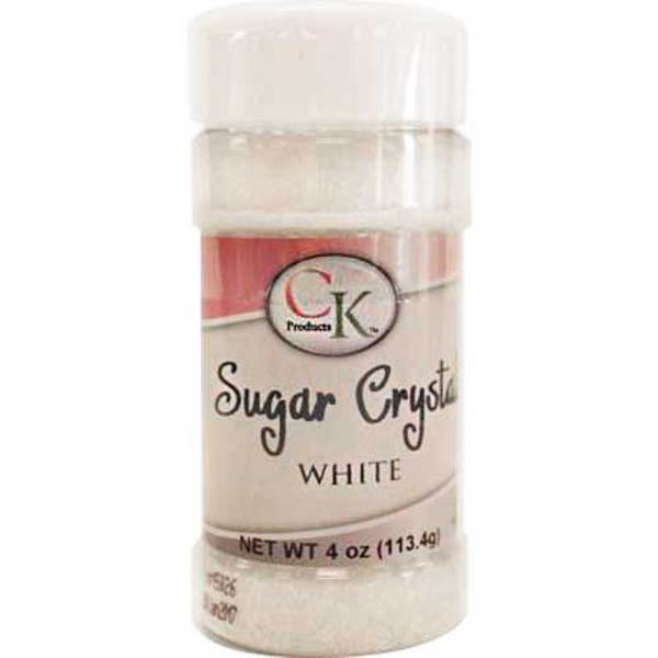 LTD QTY!  White Large Crystal Sparkling Sugar