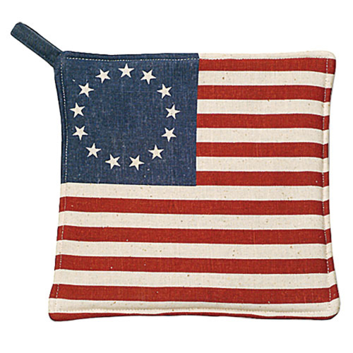 American Flag Potholder