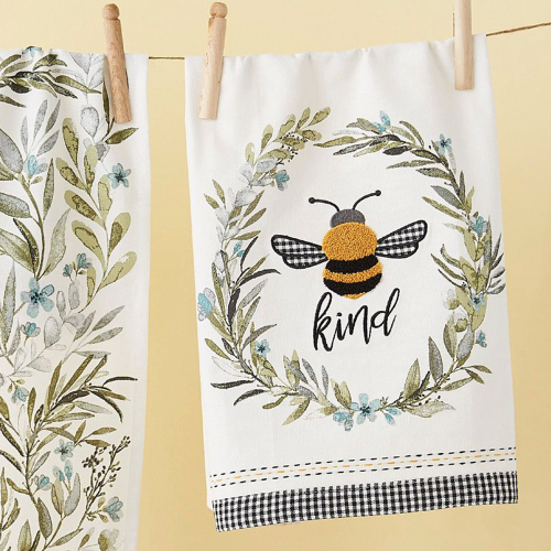 Bumble Bee Kind Dishtowel