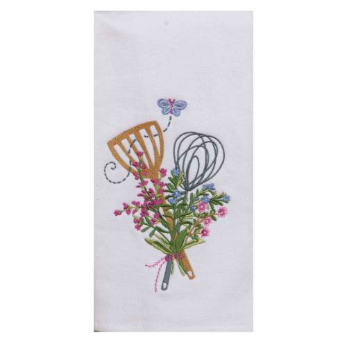 Love to Cook Embroidered Kitchen Towel