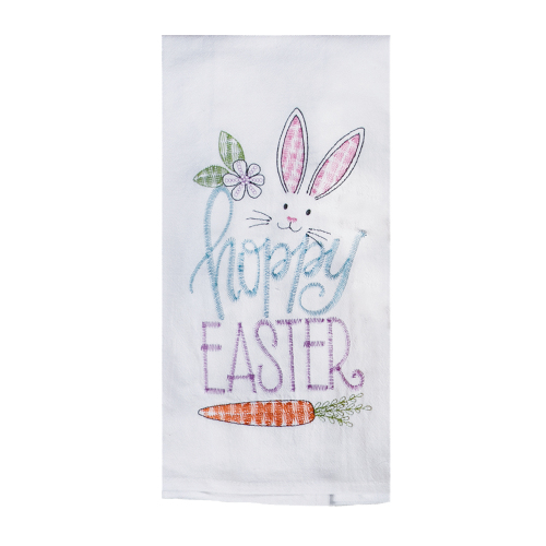 Spring Bunny Hoppy Easter Towel
