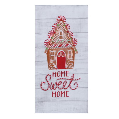 Gingerbread Sweet Home Terry Towel