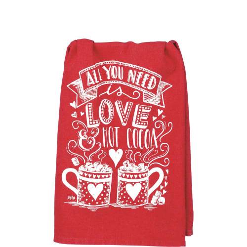All You Need Is Love & Hot Cocoa Towel