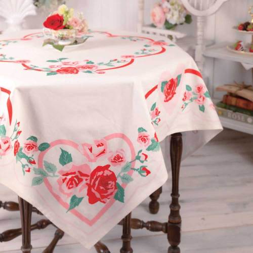 LTD QTY!  Sweethearts Tablecloth