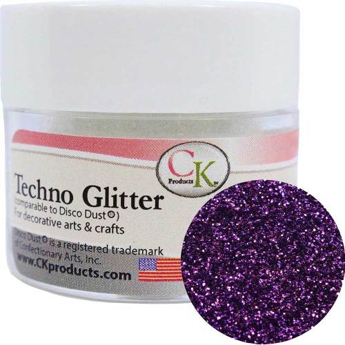 Lilac Techno Glitter