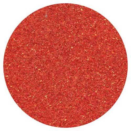 LTD QTY!  Red Fine Crystal Sanding Sugar