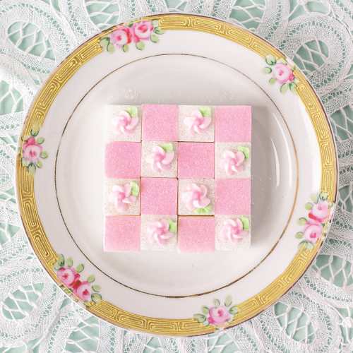 LTD QTY!  Pink & Floral Tea Sugars