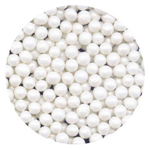 White Sugar Pearls 3mm