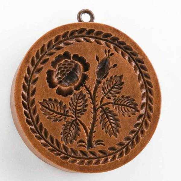 Round Rose Cookie Mold