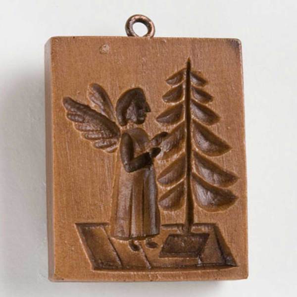 Angel and Tree Cookie Mold