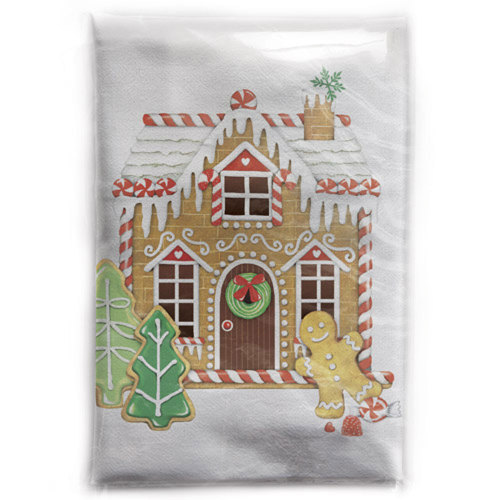 Gingerbread House Flour Sack Towel