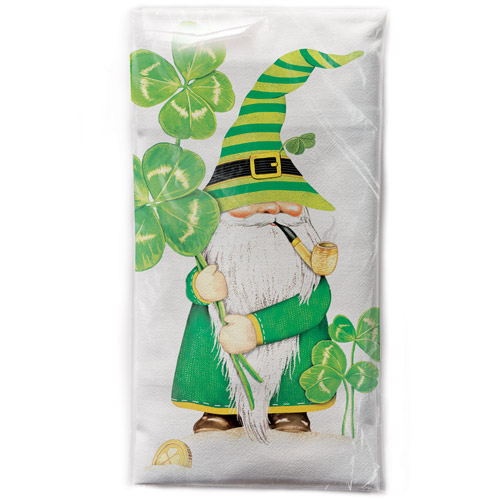 Clover Gnome Flour Sack Towel