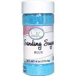 Blue Fine Crystal Sanding Sugar