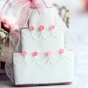 Wedding Cake Cookie How-To